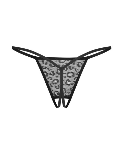 Bianca: Elegancki dwupak otwartych stringów (L/XL)