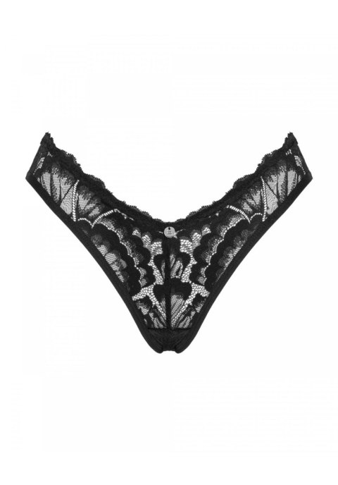 Koronkowe figi Alessya w kolorze czarnym M/L