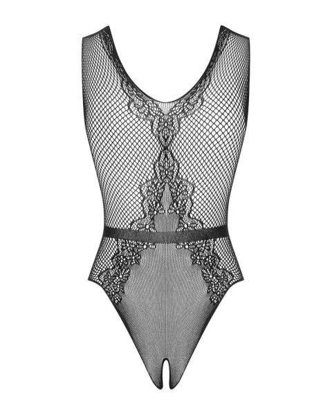 Eleganckie Body B115 z Połyskującą Kokardką
