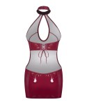 Redya – Kusząca Sukienka Lakierowana 2XL/3XL