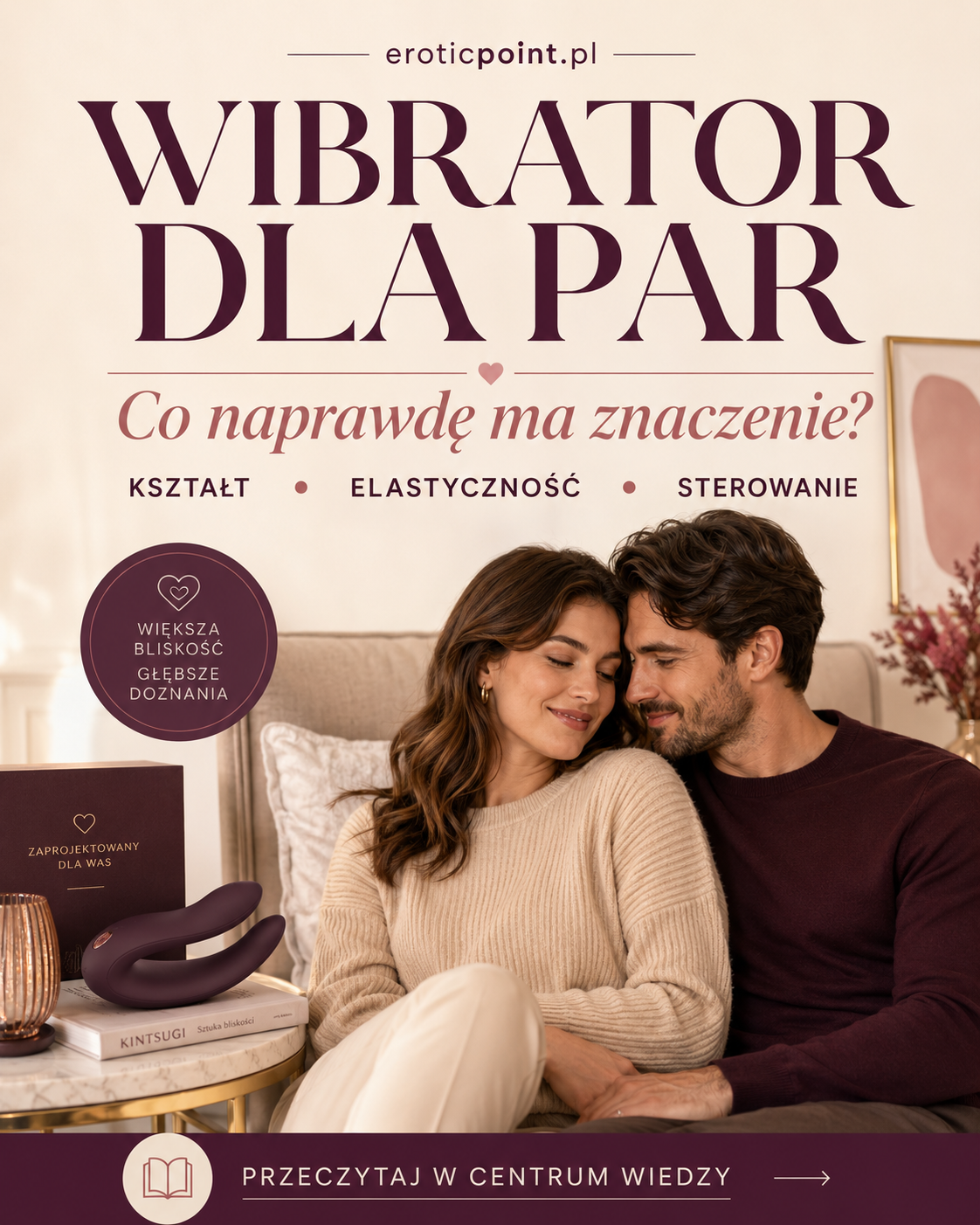 Wibrator dla par podczas zbliżenia